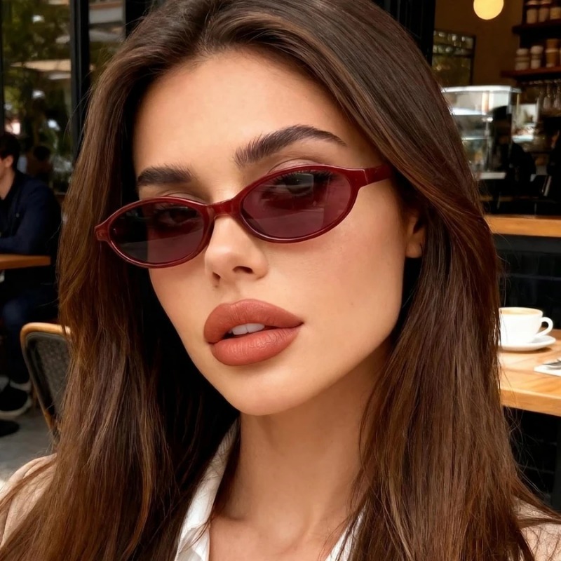 New Retro Sexy Cat Eye Sunglas - Sunglasses Cat Eye ulasan dan harga