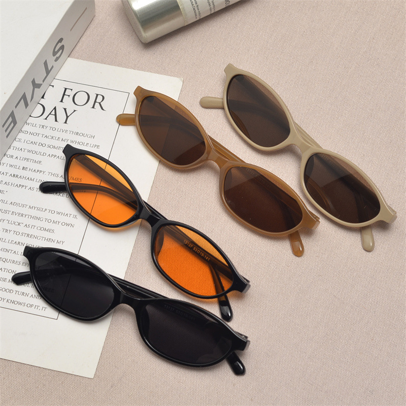 New Retro Oval Cat Eye Sunglas - Sunglasses Cat Eye ulasan dan harga