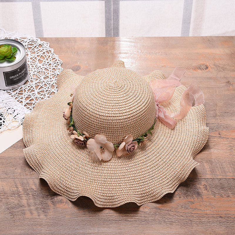 New Korean Women's Floppy Sun  - Hat Floppy Wide ulasan dan harga