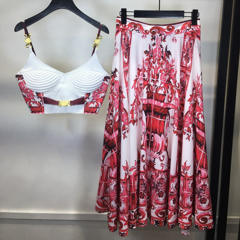 Summer Bohemain Blue And White - Romper Floral Print ulasan dan harga