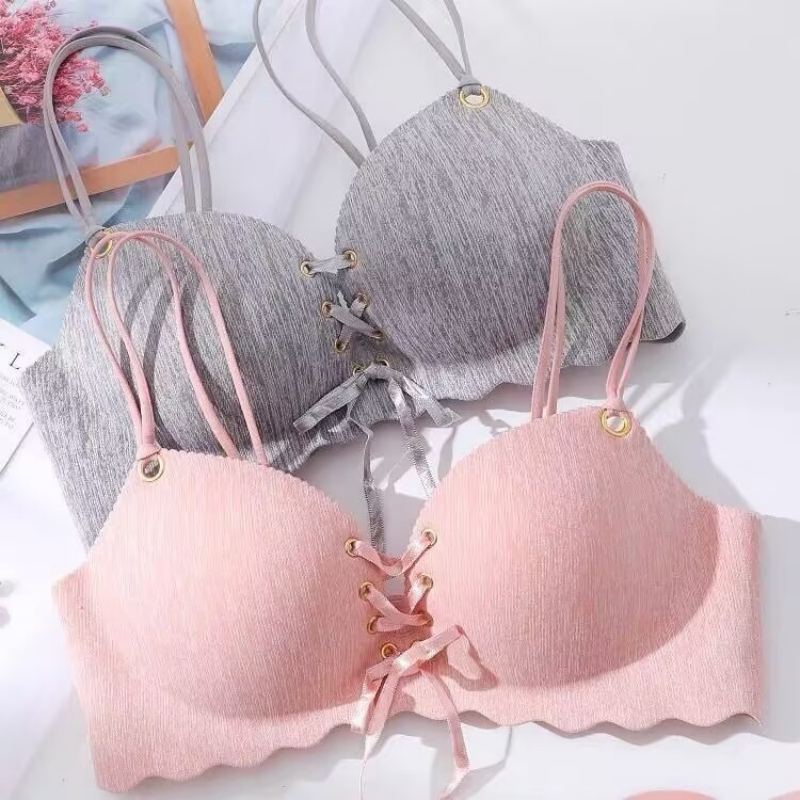 One piece Women's Seamless Bra - Bralette Triangle Set ulasan dan harga